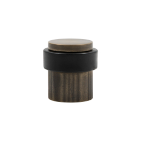 38mm Floor Mount Doorstop - Linear Knurl