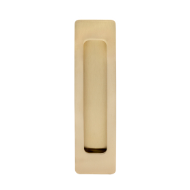 158x42mm Flushpull 128mm crs - Brass