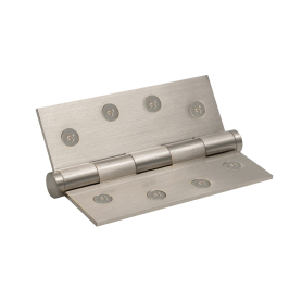 Hinge Brass Fixedpin Flat Tip 100mm x 75mm