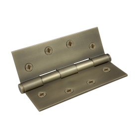 Brass Hinge Loose Pin Flat Tip 100mm x 75mm