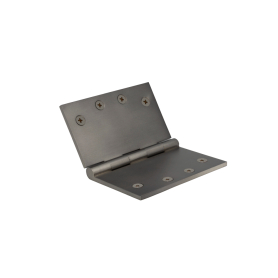 Hinge Brass Fixed Pin Flat Tip 100mm x 125mm