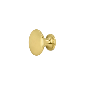 30mm Brass Knob Button Style