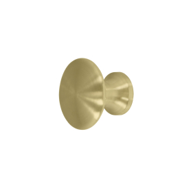 38mm Brass Knob Button Style