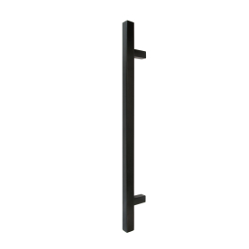 600mm Pull 25mm Square - Rear Fix Single