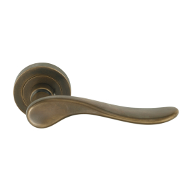 Haven Round Rose Dummy Lever - LH