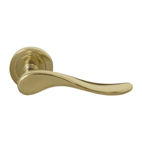 Haven Round Rose Dummy Lever - LH