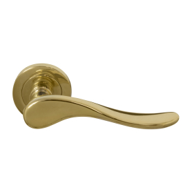 Haven Round Rose Dummy Lever - LH