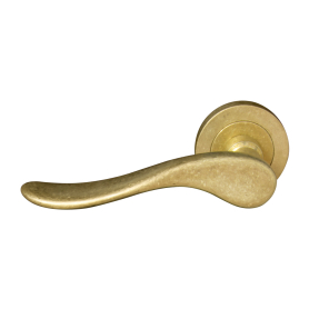Haven Round Rose Dummy Lever - RH