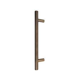 Brass Pull Handle Round 300mm OA - FF