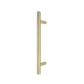 Brass Pull Handle Round 300mm OA - FF