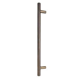 Brass Pull Handle Round 400mm OA - FF