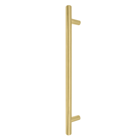 Brass Pull Handle Round 400mm OA - RF