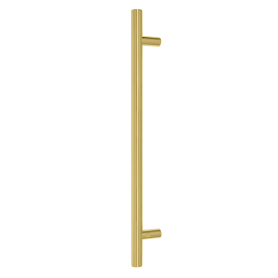 Brass Pull Handle Round 400mm OA - RF