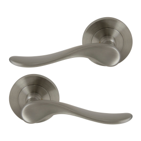 Haven 64mm Large Rose Lever Set