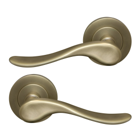 Haven 64mm Large Rose Lever Set
