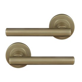 Charleston 52mm Round Rose Lever Set