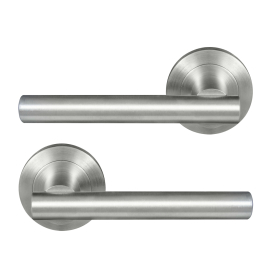 Charleston 52mm Round Rose Lever Set