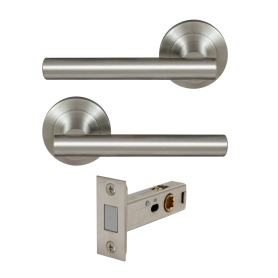 Charleston Round Rose Passage Set - Magn. Latch