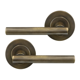 Charleston 64mm Large Rose Lever Set