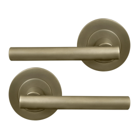 Charleston 64mm Large Rose Lever Set