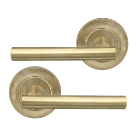 Charleston 64mm Large Rose Lever Set