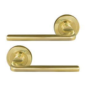 Chalet 52mm Round Rose Lever Set