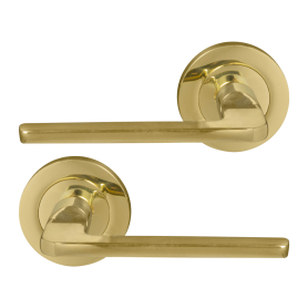 Chalet 64mm Large Rose Lever Set