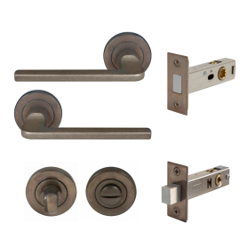 Chalet Round Rose Privacy Set - Magn. Latch