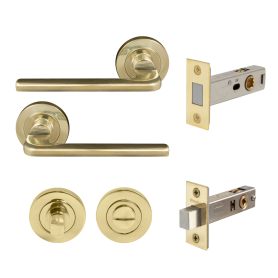 Chalet Round Rose Privacy Set - Magn. Latch