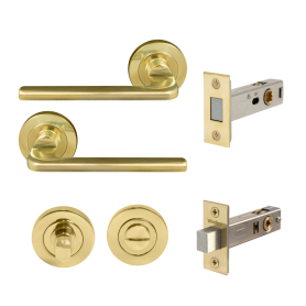 Chalet Round Rose Privacy Set - Magn. Latch