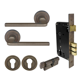 Chalet Round Rose Entrance Set - E85