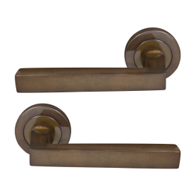 Federal 52mm Round Rose Lever Set