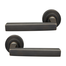 Federal 52mm Round Rose Lever Set