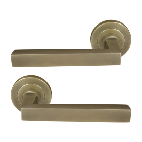 Federal 52mm Round Rose Lever Set