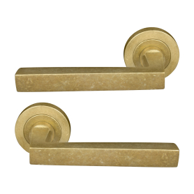 Federal 52mm Round Rose Lever Set