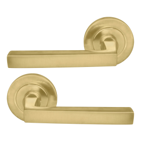 Federal 64mm Large Rose Lever Set