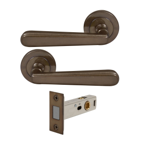 Villa Round Rose Passage Set - Magn. Latch