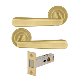 Villa Round Rose Passage Set - Magn. Latch