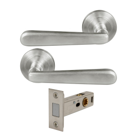 Villa Round Rose Passage Set - Magn. Latch