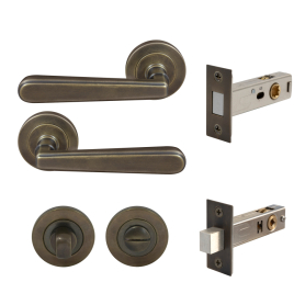 Villa Round Rose Privacy Set - Magn. Latch