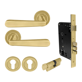 Villa Round Rose Entrance Set - E85