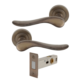 Haven Round Rose Passage Set - Magn. Latch