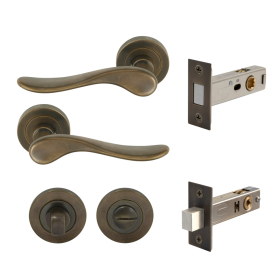 Haven Round Rose Privacy Set - Magn. Latch