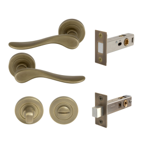 Haven Round Rose Privacy Set - Magn. Latch