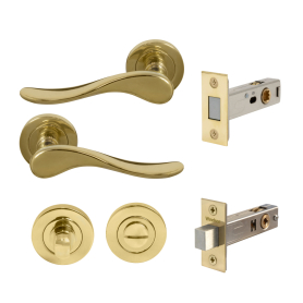 Haven Round Rose Privacy Set - Magn. Latch
