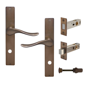 Haven Longplate Square Privacy Set - Magn. Latch