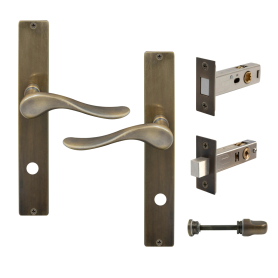 Haven Longplate Square Privacy Set - Magn. Latch