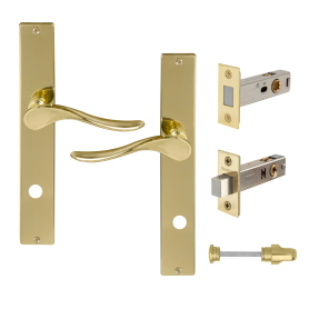 Haven Longplate Square Privacy Set - Magn. Latch