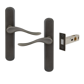 Haven Longplate Oval Passage Set - Magn. Latch