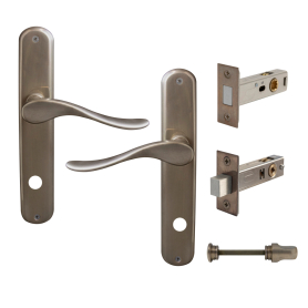 Haven Longplate Oval Privacy Set - Magn. Latch